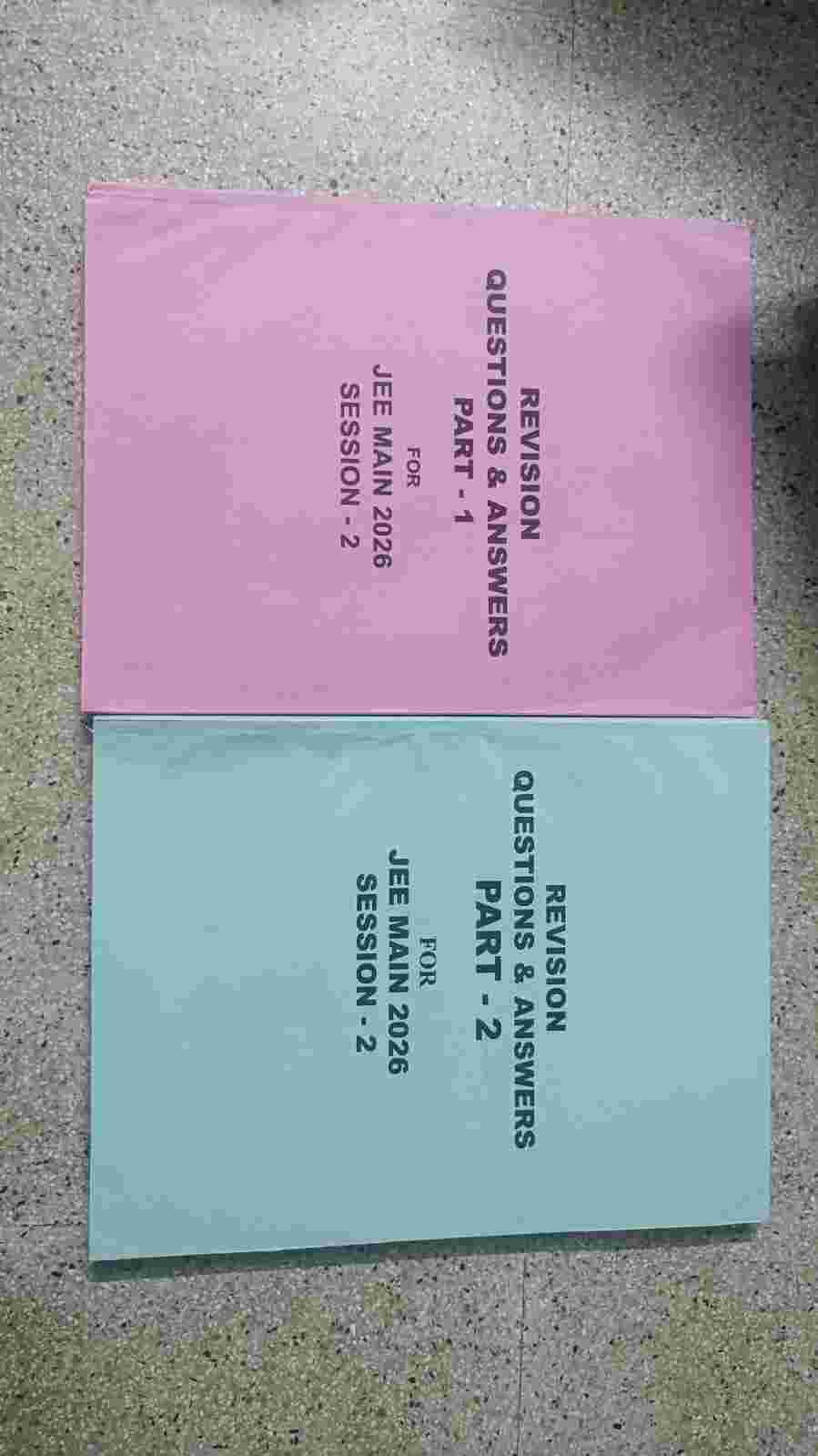 REVISION MODULES FOR JEE MAINS